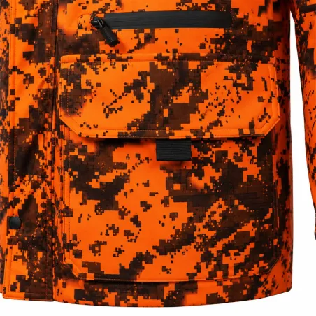 Veste Ridge isolante polyester camo orange