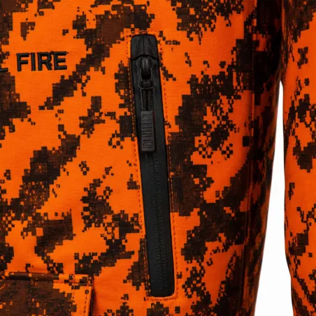 Veste Ridge isolante polyester camo orange