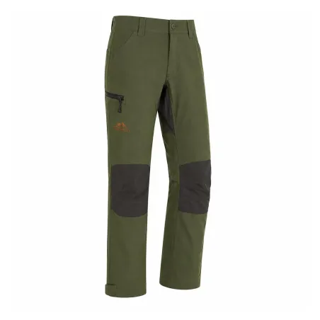 Pantalon chasse enfant Lynx polyester coton vert 6 à 16 ans
