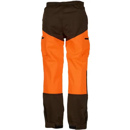 Pantalon enfant Ridge polyester spandex orange néon