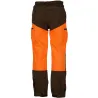 Pantalon enfant Ridge polyester spandex orange néon