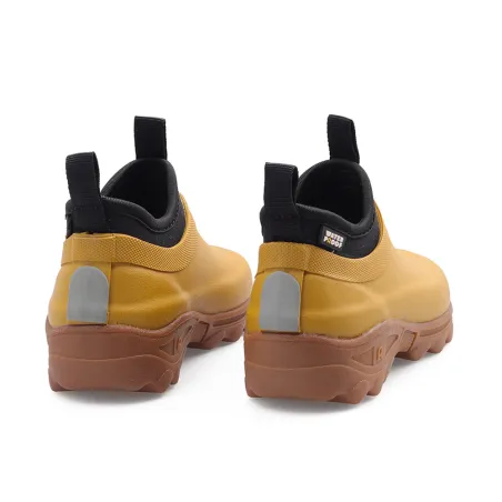 Bottillons double pointure Clean Kids moutarde 24/25 à 34/35