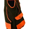 Gilet enfant haute visibilité polyester coton orange 6 à 16 ans