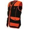 Gilet enfant haute visibilité polyester coton orange 6 à 16 ans