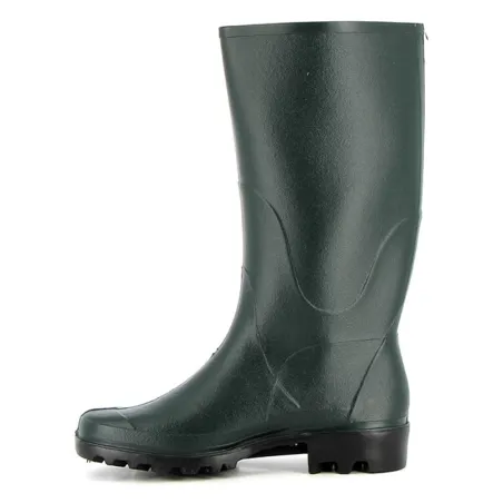 Bottes Ecoland semelle GRIP PVC doublure jersey vert 35 à 41