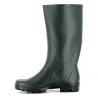Bottes Ecoland semelle GRIP PVC doublure jersey vert 35 à 41