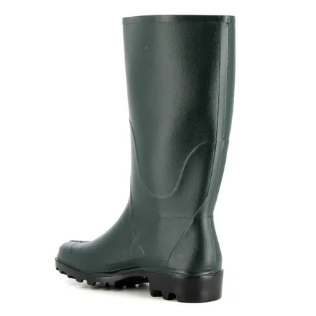 Bottes Ecoland semelle GRIP PVC doublure jersey vert 35 à 41