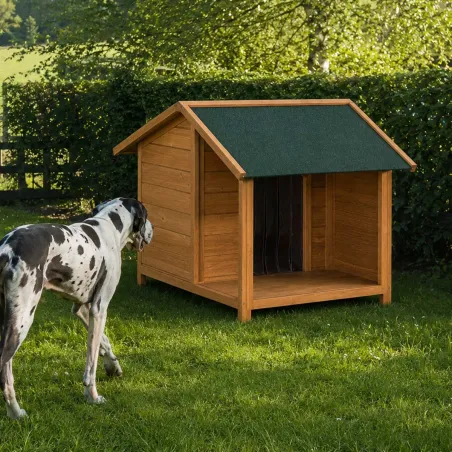 Niche en bois pour terrasse - Épicéa 150x120x120 cm