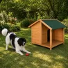 Niche en bois pour terrasse - Épicéa 150x120x120 cm