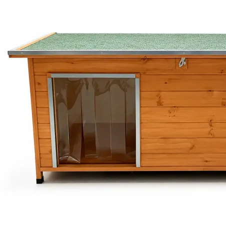 Niche en bois haute isolation 160x75x75cm - Épicéa 3 couches