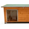Niche en bois haute isolation 160x75x75cm - Épicéa 3 couches