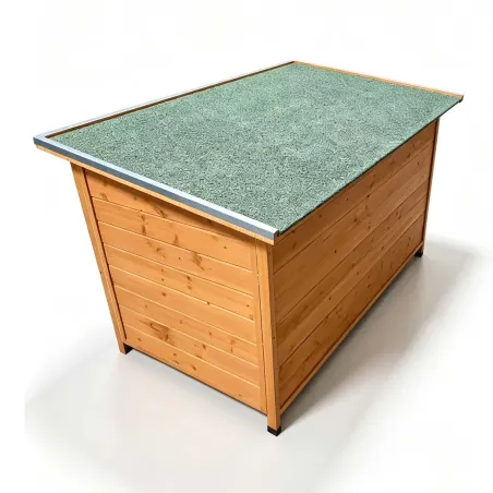 Niche en bois haute isolation 150x90x90cm - Épicéa 3 couches