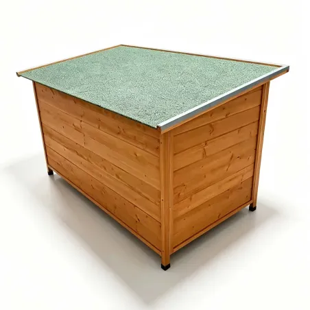 Niche en bois haute isolation 150x90x90cm - Épicéa 3 couches