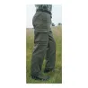 Pantalon treillis M64 4 poches coton toile de satin kaki