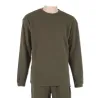 Sous-vêtement haut isolant polaire polyester kaki S à 3XL