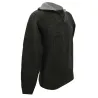 Pull col camionneur Lorry gris anthracite acrylique laine M à 3XL