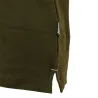Polo brodé sanglier manches courtes coton piqué kaki 