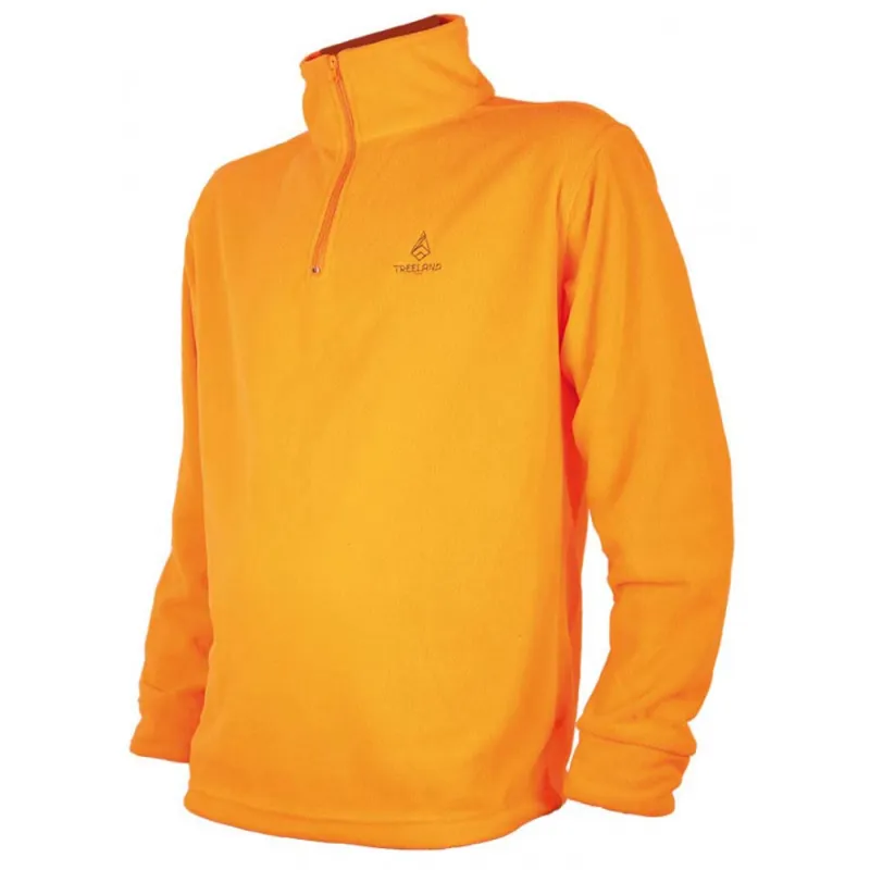 Sweat polaire orange