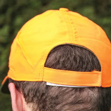 Casquette Réversible Kaki / Orange