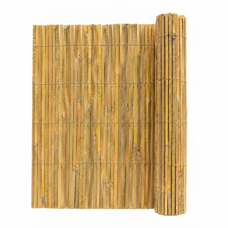 Canisse bambou fendu - Largeur 3 m sur hauteur 1,8 m occultation naturelle