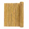 Canisse bambou fendu - Largeur 3 m sur hauteur 1,8 m occultation naturelle