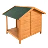 Niche en bois pour terrasse - Épicéa 150x120x120 cm