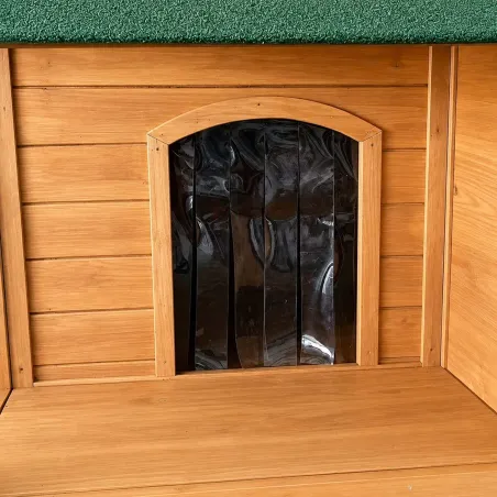 Niche en bois pour terrasse 130x105x100cm - Épicéa traité