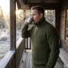 Pull Troyer Olive à Col Camionneur - Brandit® Homme