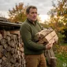 Pull Troyer Olive à Col Camionneur - Brandit® Homme