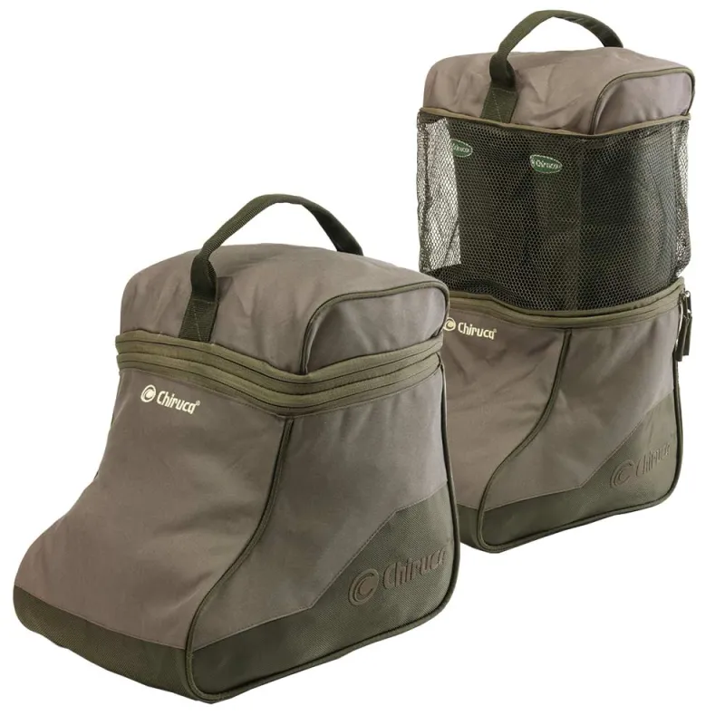 Sac à bottes/chaussures innovant 2 en 1 résille avec anse