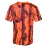 T-shirt Ghost Camo Polyester Alvéolé Col Rond - 100%
