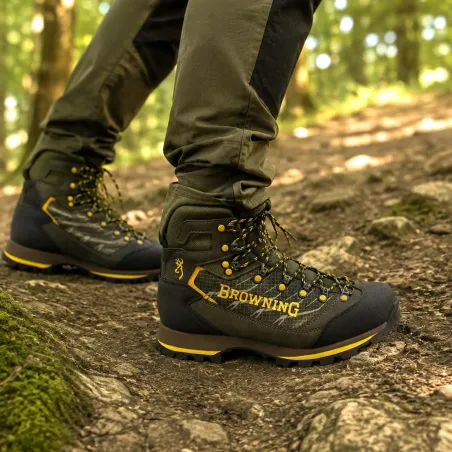 Chaussures de randonnée Ridgeline marron pour homme