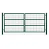 Portail 2 vantaux grillagé 3x1,5m - Maille 50mm - Vert