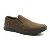 Chaussures Toucan cuir marron semelle PU double sans gêne