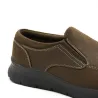 Chaussures Toucan cuir marron semelle PU double sans gêne