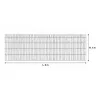 Canisse bambou fendu - Largeur 5 m sur hauteur 1m occultation naturelle