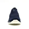Baskets femme sans lacets textile semelle pvc bleu marine 36 à 42