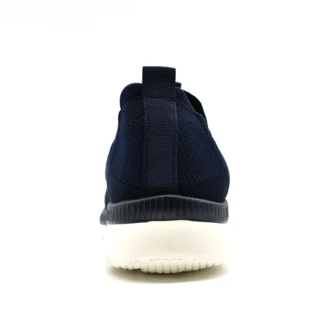 Baskets femme sans lacets textile semelle pvc bleu marine 36 à 42