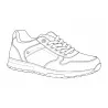 Baskets homme Palazo kaki de 40 à 45