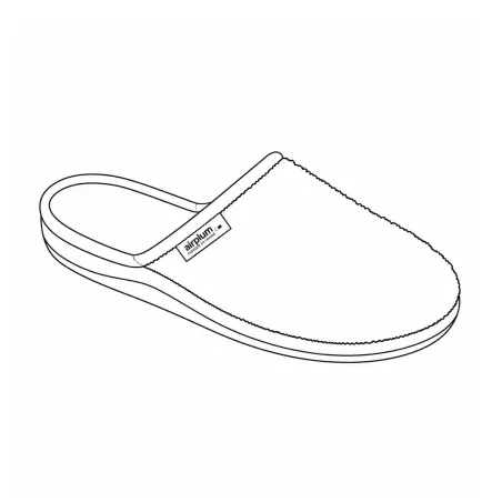 Chaussons mules homme Weponge - Bleu marine