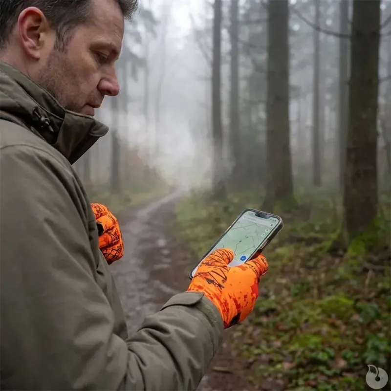 Gants tactiles camouflage GhostCamo Snake Blaze – Fins et précis