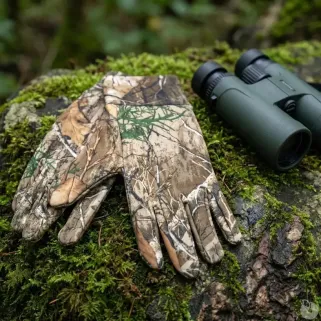 Gants fins camouflage tissu léger paume antidérapante