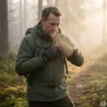 Gants confort respirant coupe vent polyester kaki M à 2XL