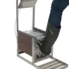 Lave-bottes en acier inoxydable avec prise d’eau