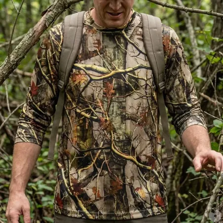 T-shirt Percussion® Ghost Camo Forest Evo manches longues