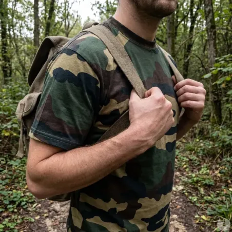 Lot de 3 Tee-Shirts (beige, kaki et camo) taille M à 3XL