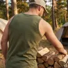 Débardeur léger coton 160g/m² kaki S à 3XL