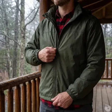 Veste imperméable Ranger homme verte - DCA France