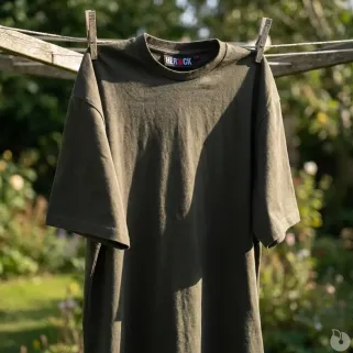 Tee-shirt kaki Herock – coton 190 g/m², du M au 4XL