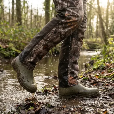 Pantalon Treeland Maquisard T583 camo anti-ronces